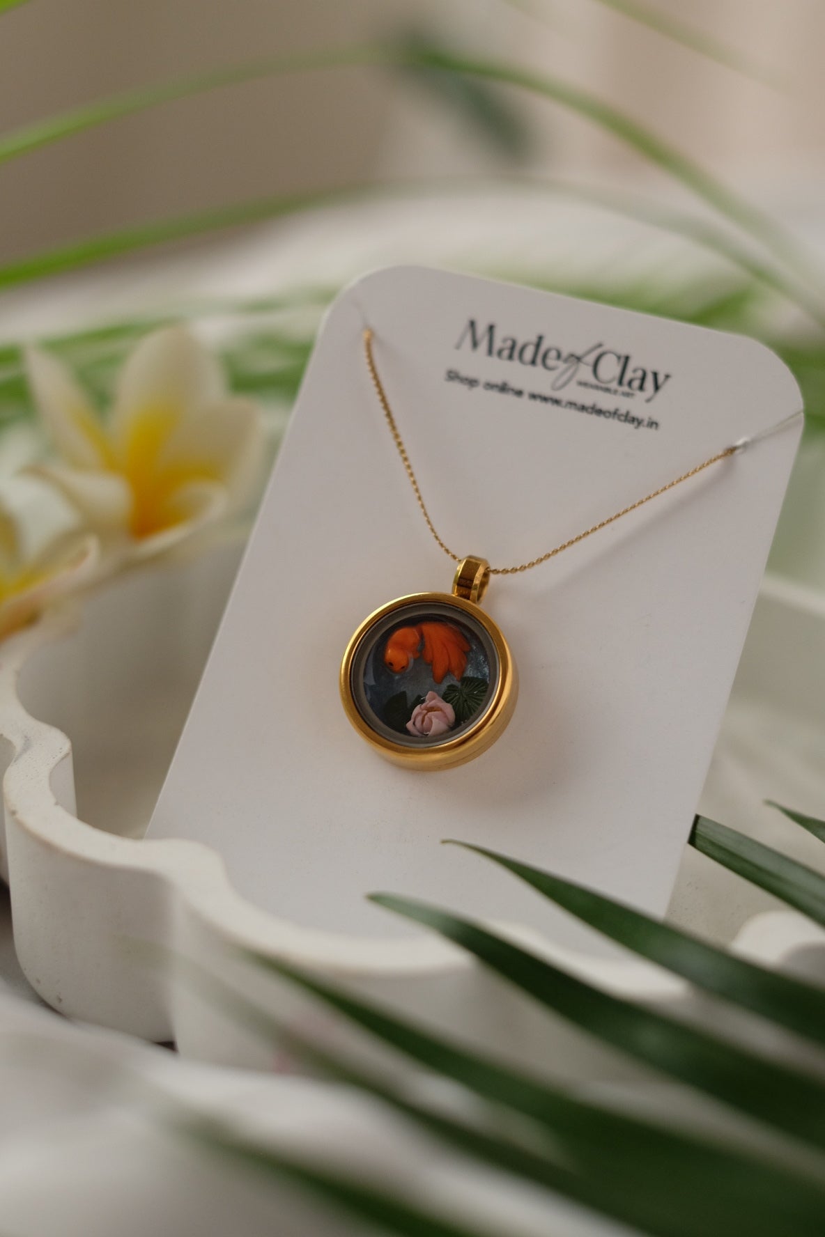 Koi’s Happy Place Pendant