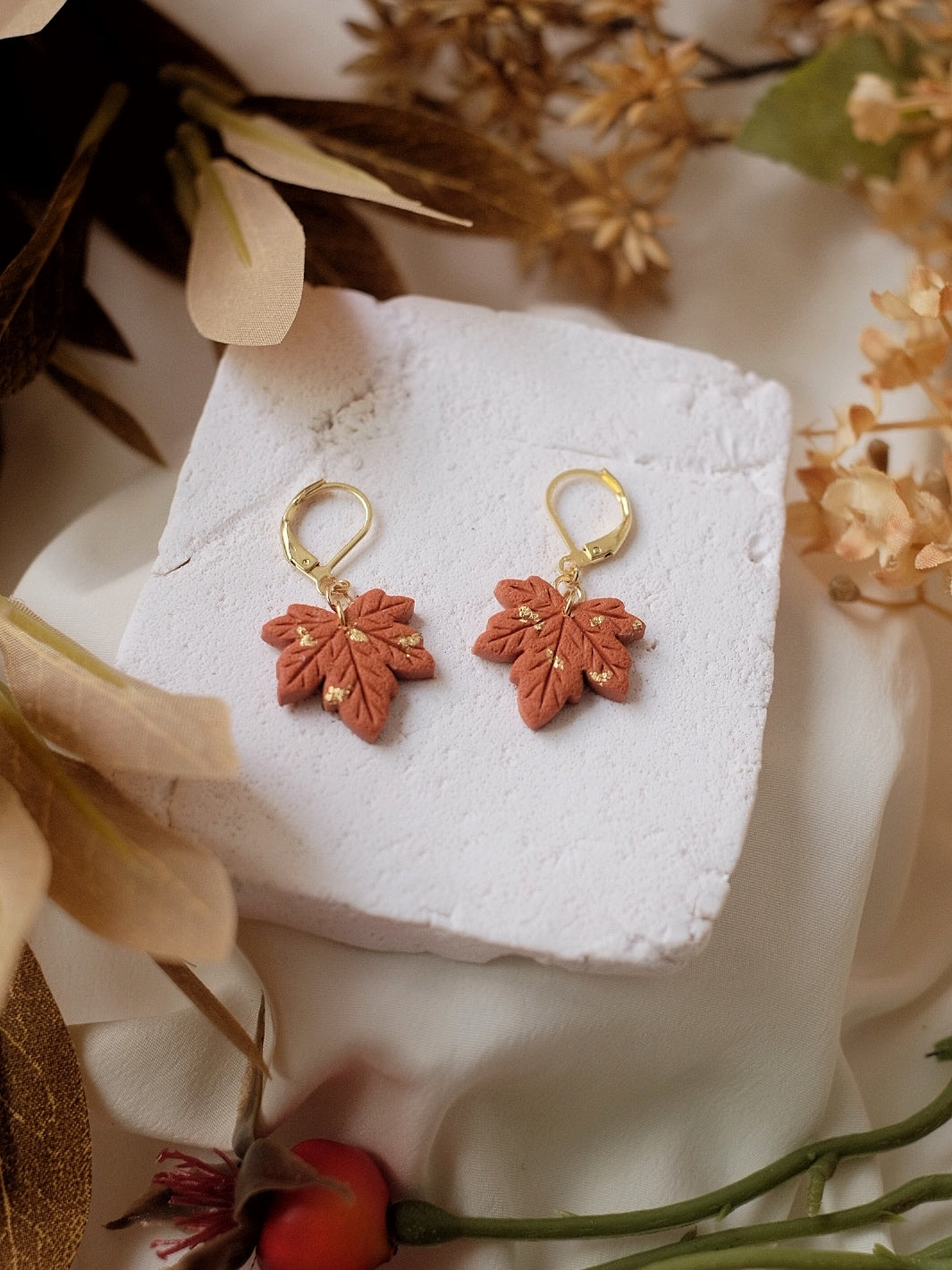 Maple Whispers - Burnt Orange