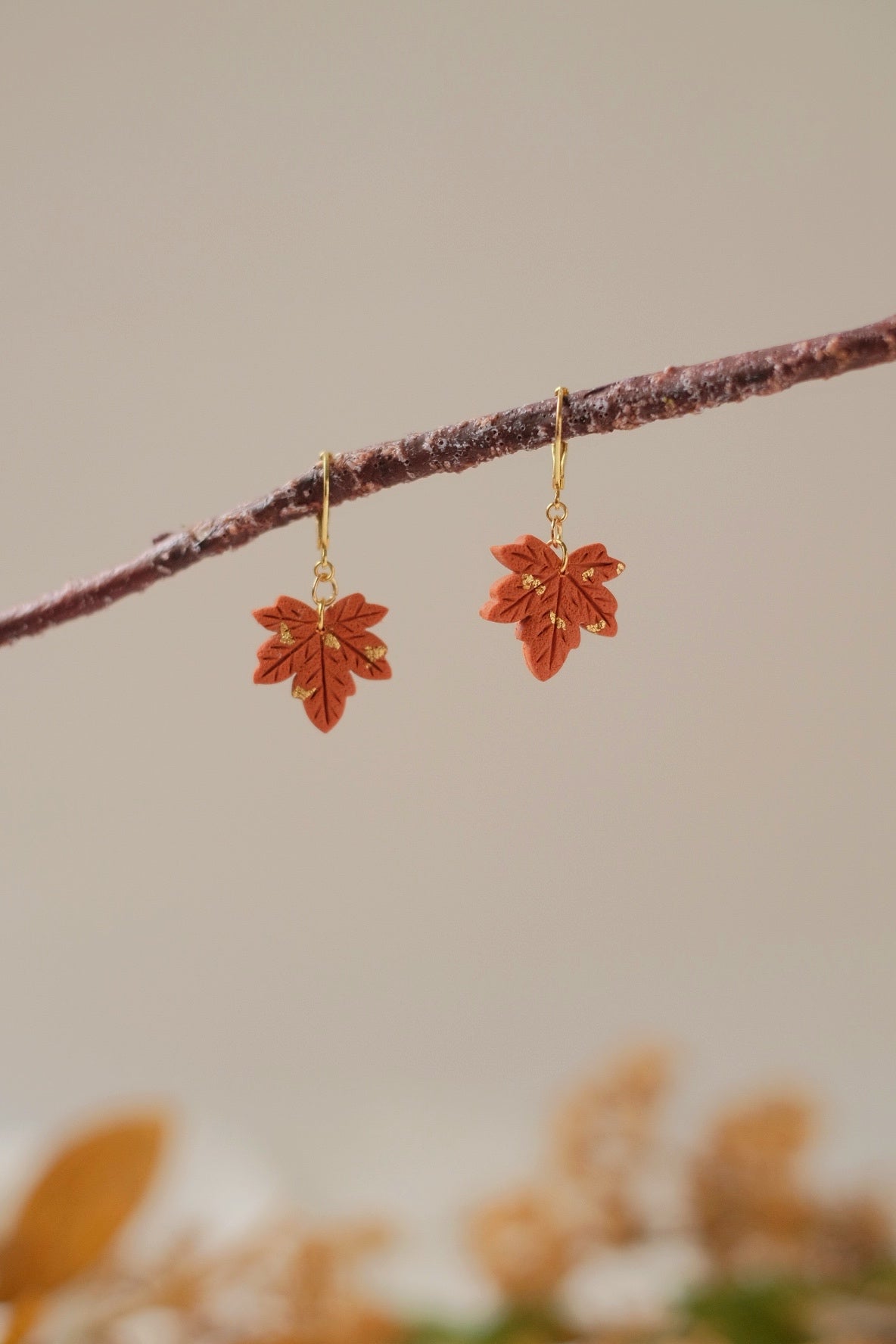 Maple Whispers - Burnt Orange