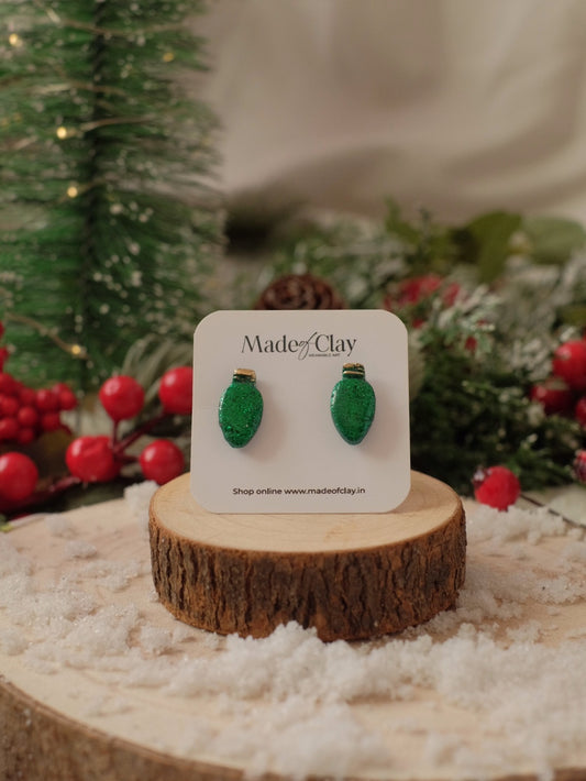 Sacramento Green Mini Twinkle Light Studs