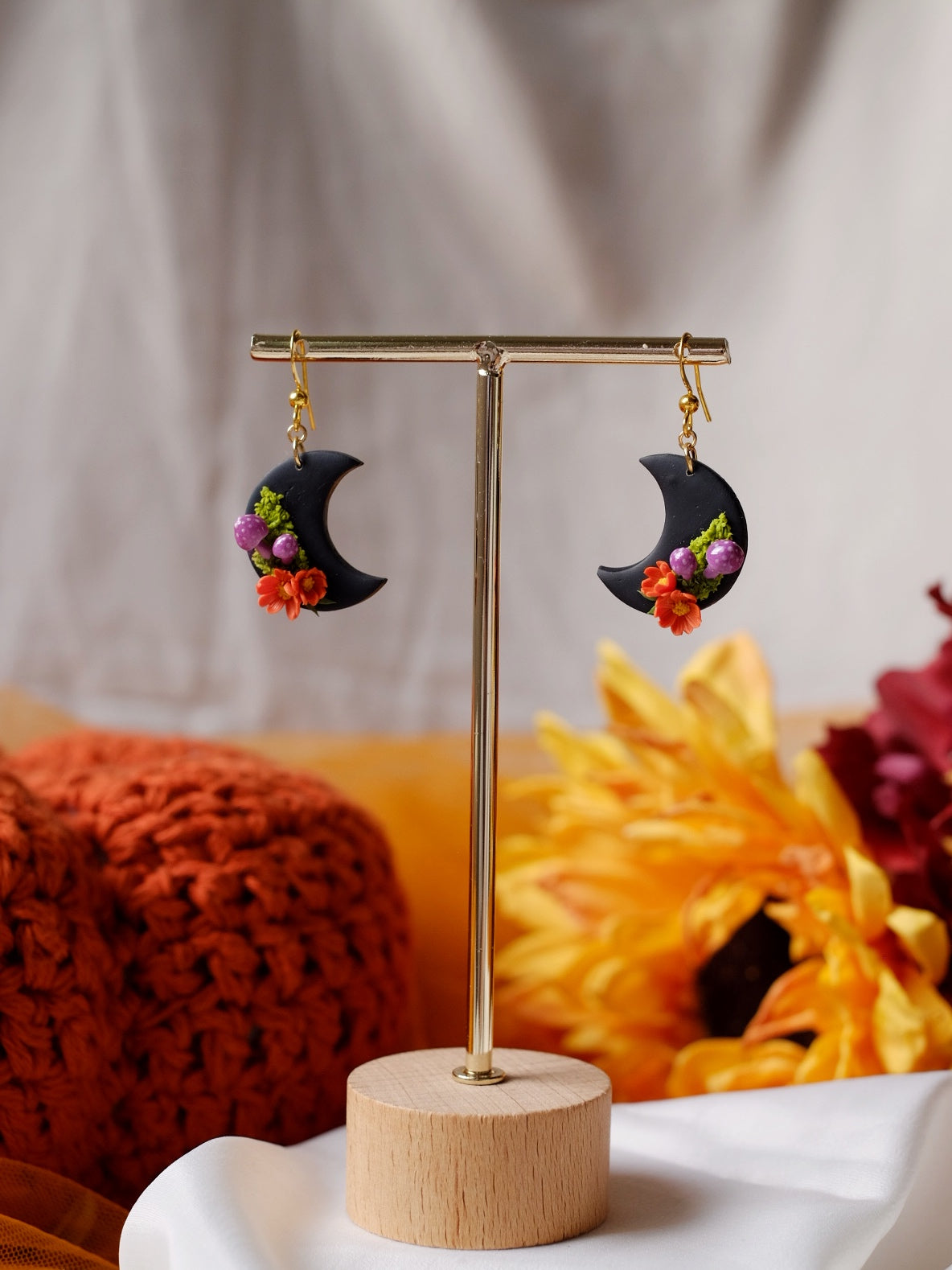 Lunar Bloom Earrings