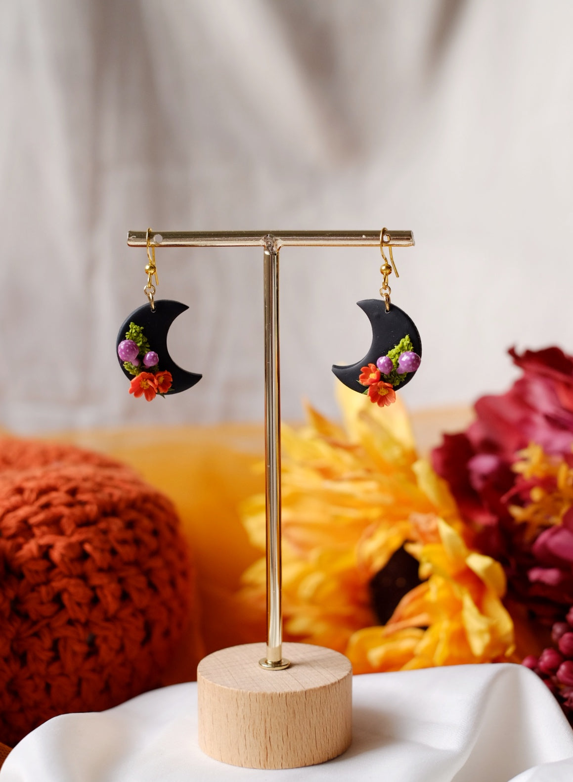 Lunar Bloom Earrings