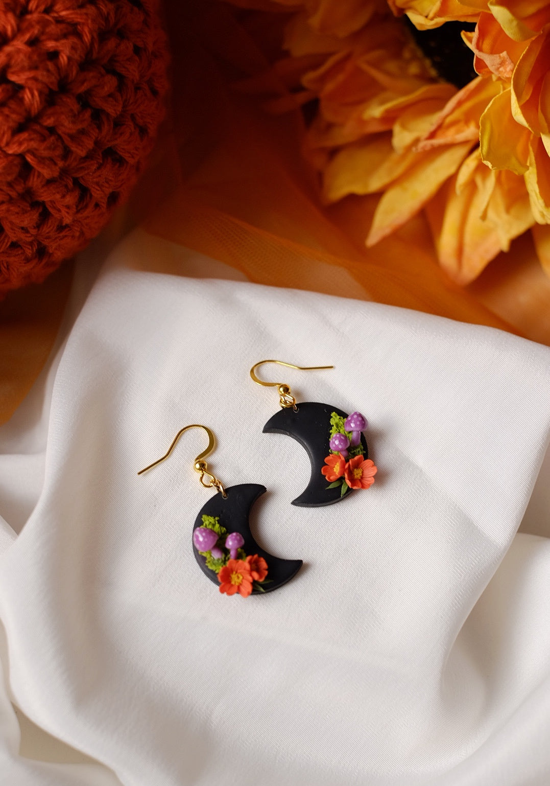 Lunar Bloom Earrings