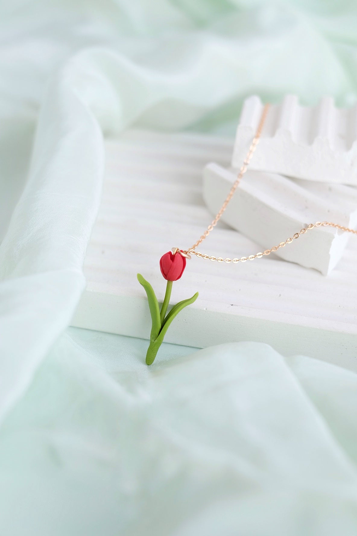 Red Tulip Pendant