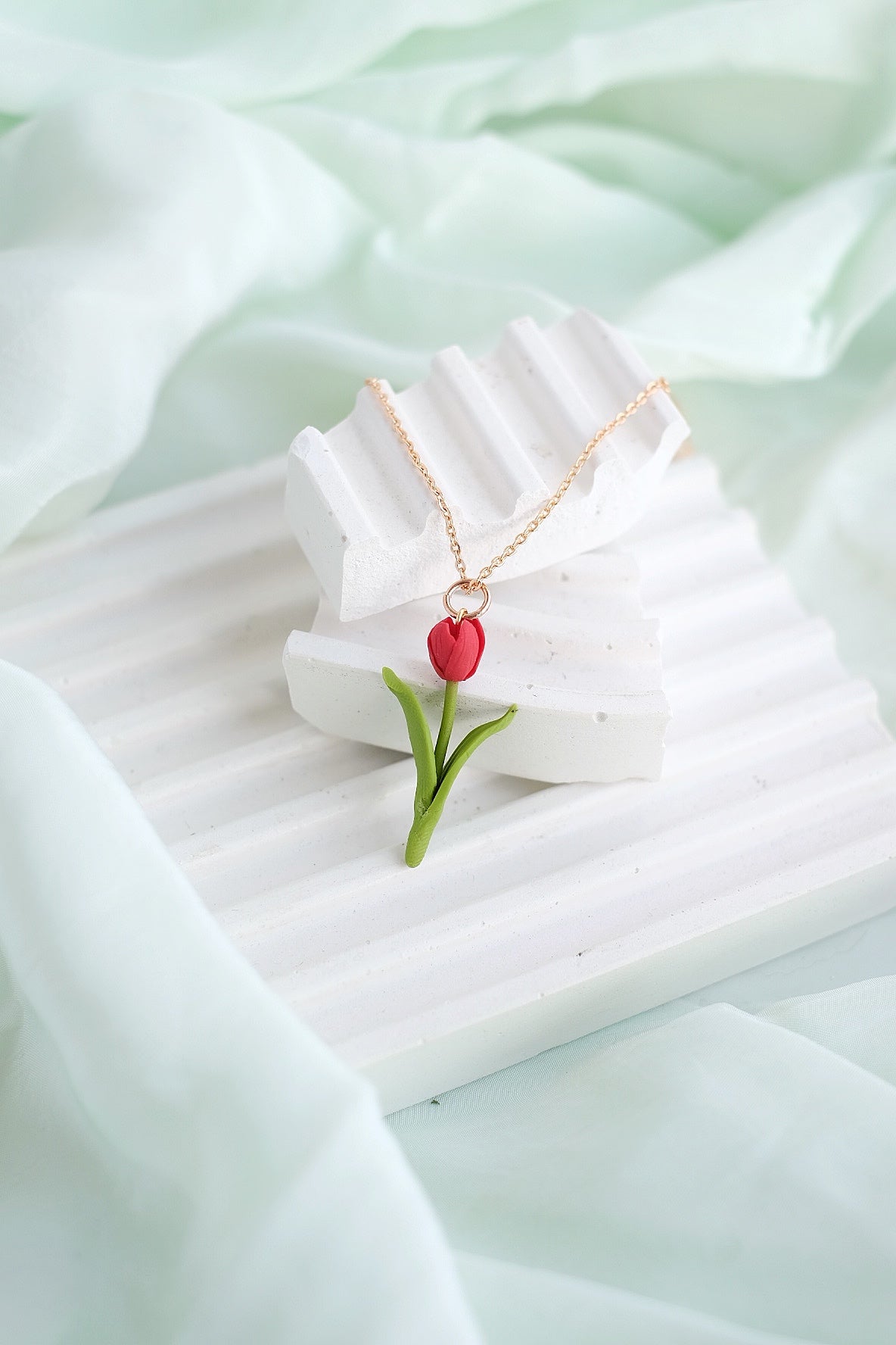 Red Tulip Pendant