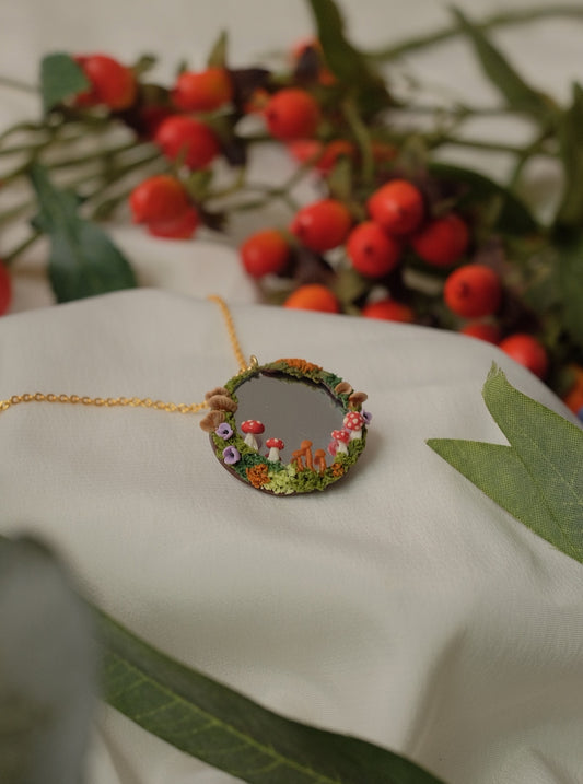 Enchanted Forest Reliquary Pendent