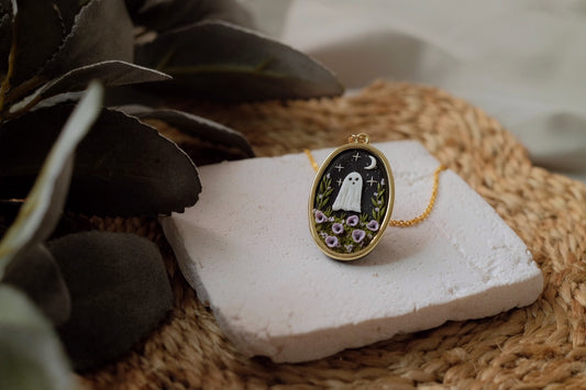 Lonely Ghost Pendant