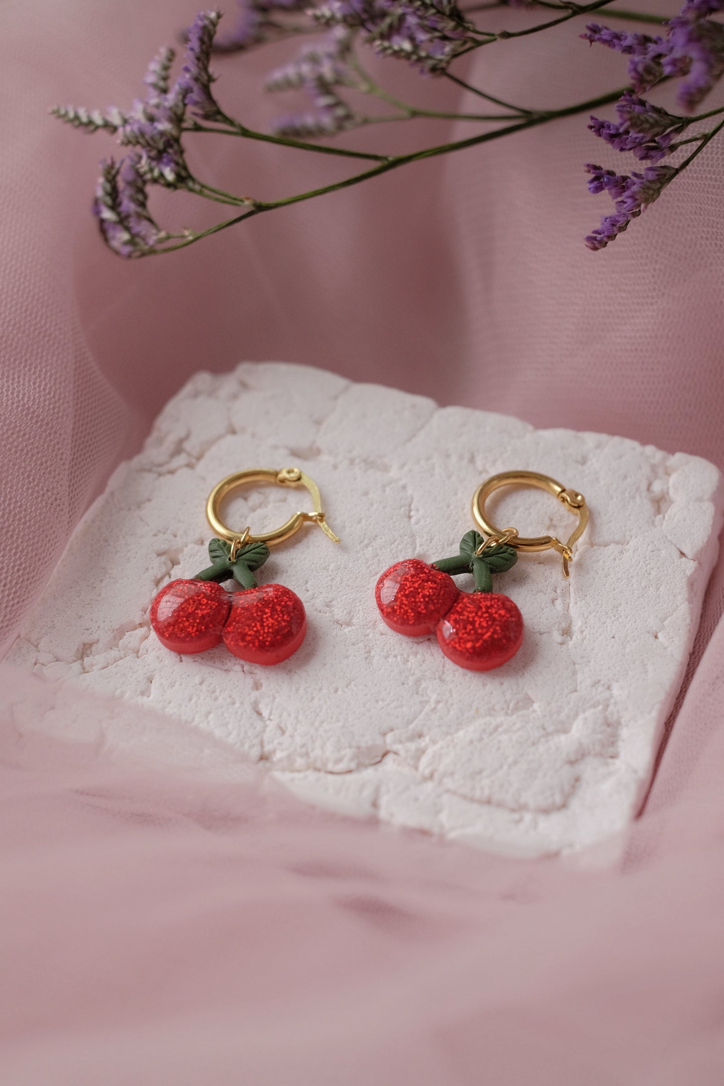 Cherried Away Hoops
