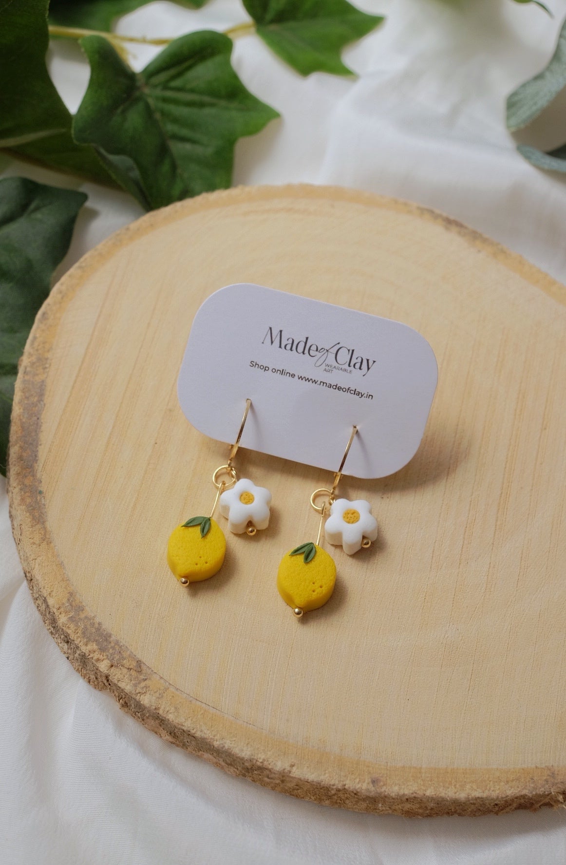 Citrus Bloom Hoops