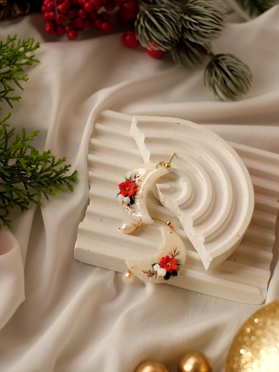 Celestial Christmas Moons