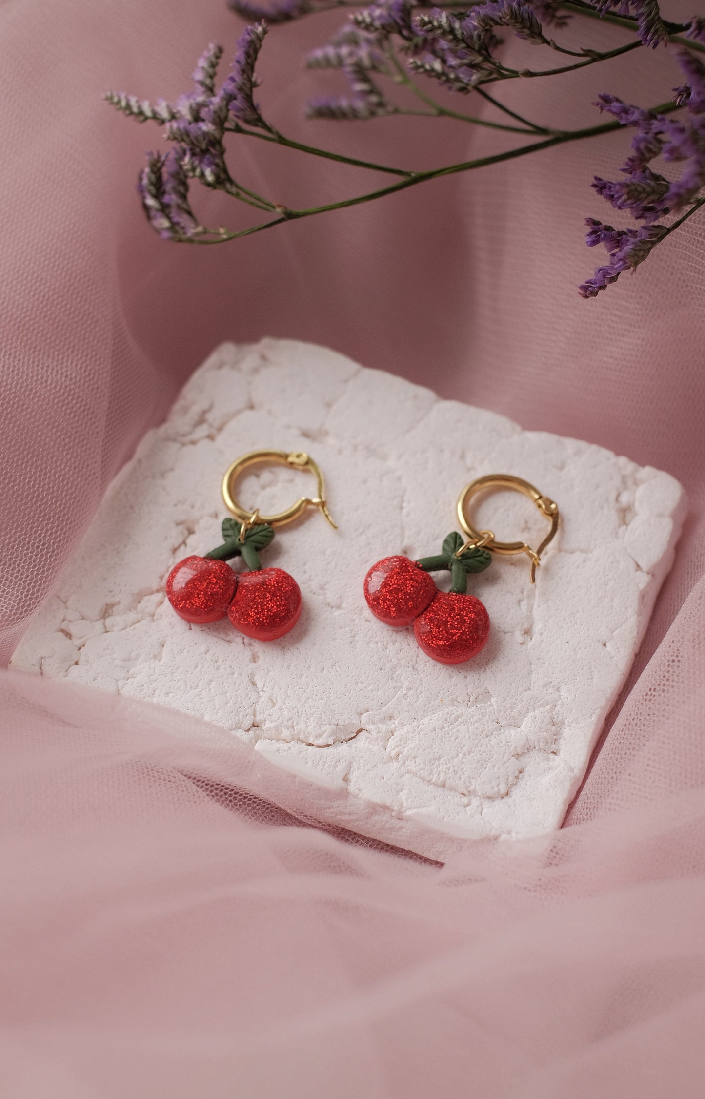 Cherried Away Hoops