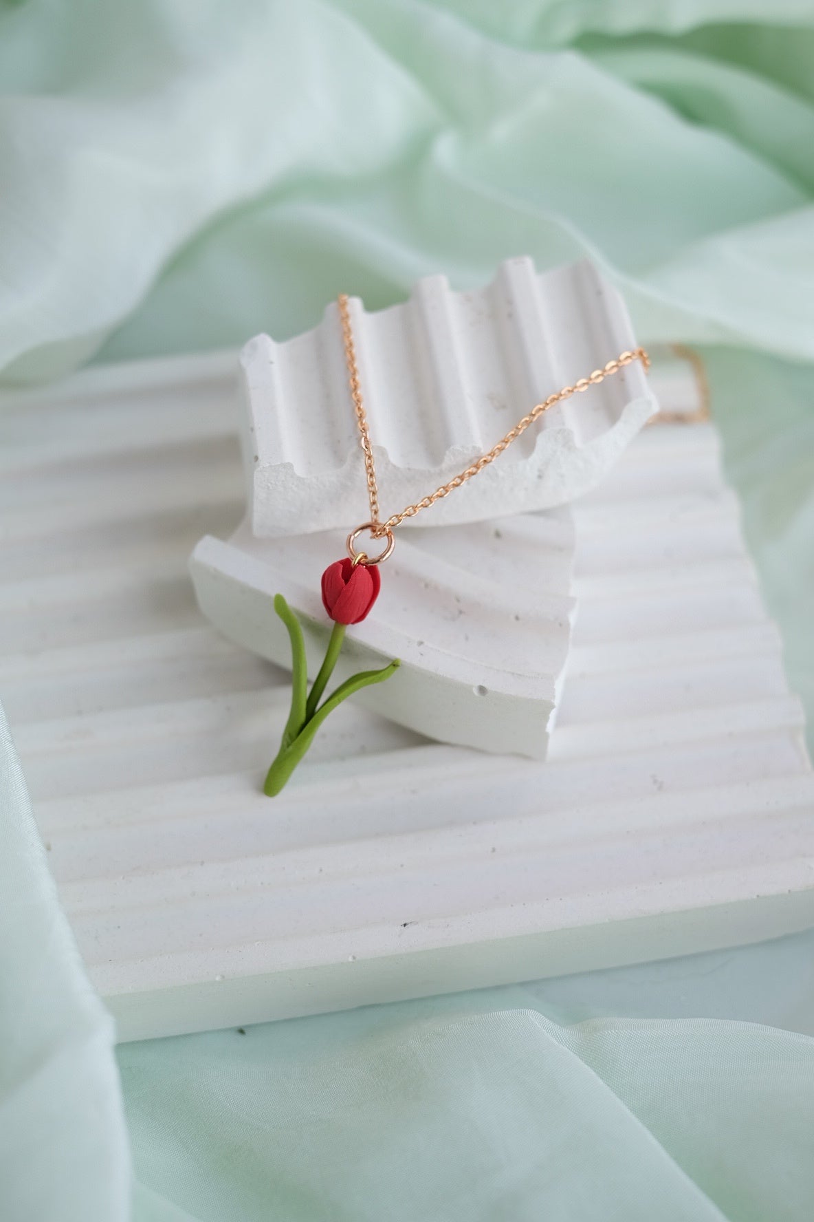 Red Tulip Pendant