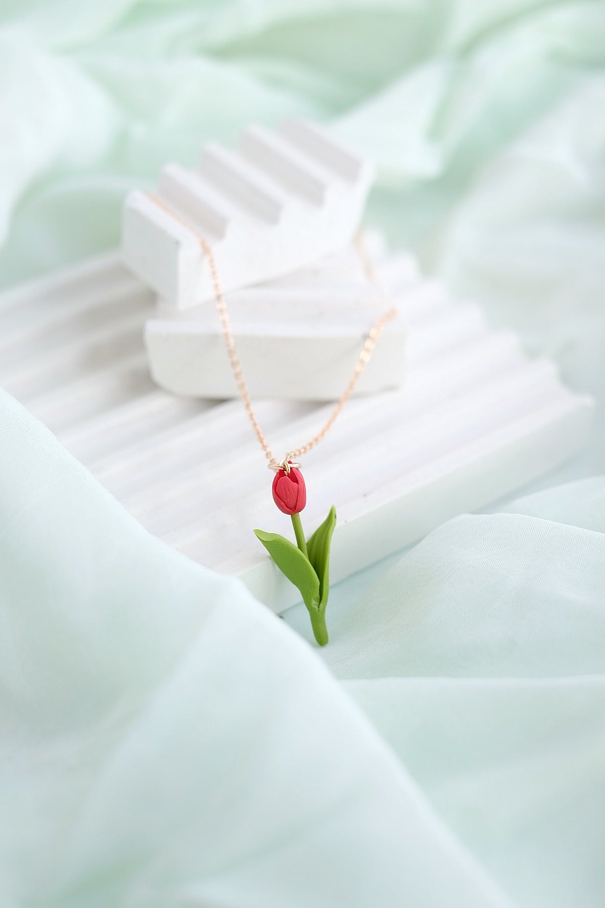 Red Tulip Pendant
