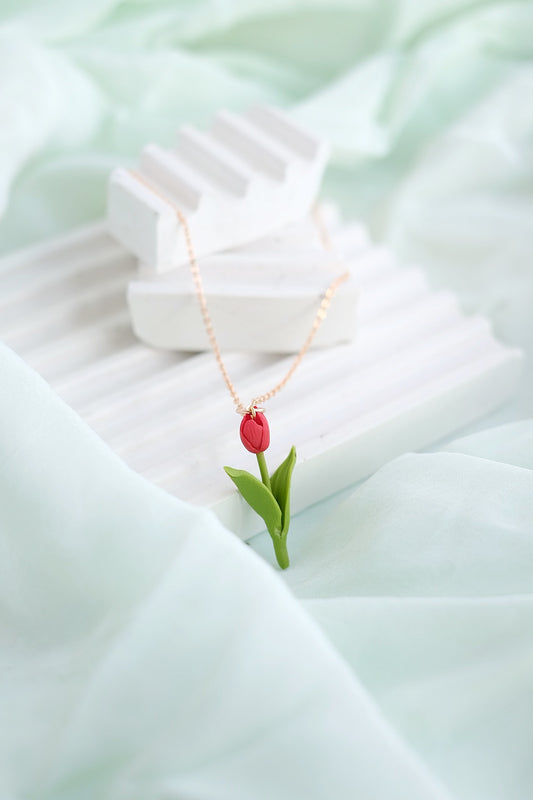 Red Tulip Pendant