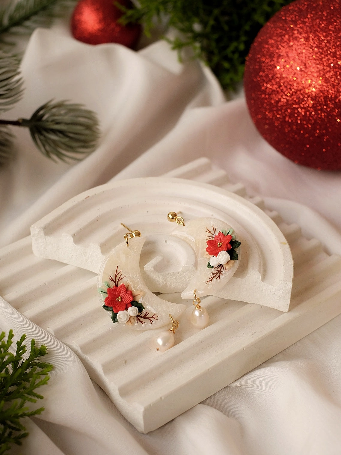 Celestial Christmas Moons