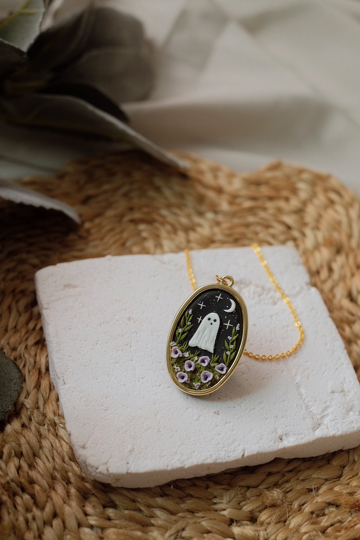 Lonely Ghost Pendant