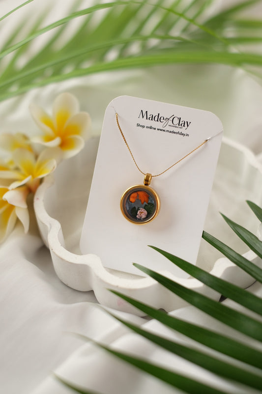 Koi’s Happy Place Pendant