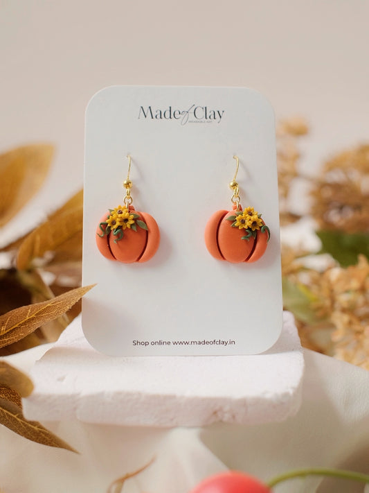 Sunlit Harvest Blooms Earrings