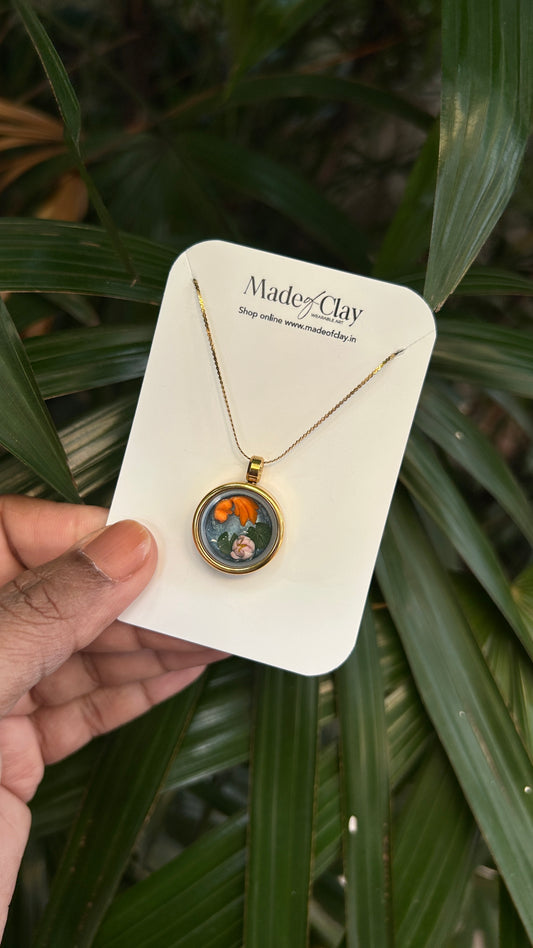 Koi’s Happy Place Pendant