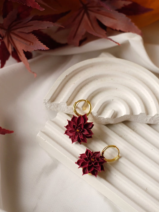 Winesap Petals Hoops