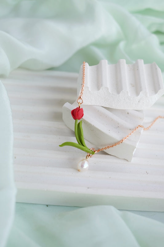 Ruby Bloom Pendant
