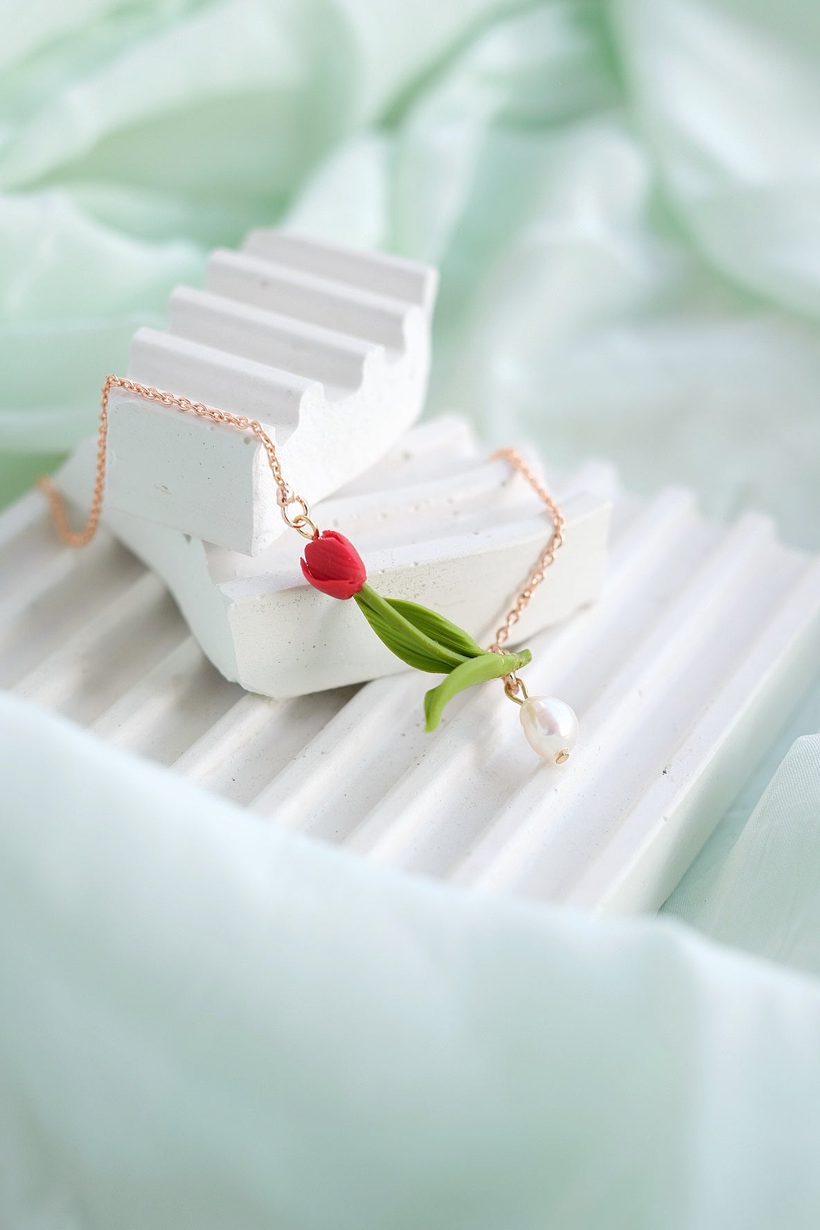 Ruby Bloom Pendant