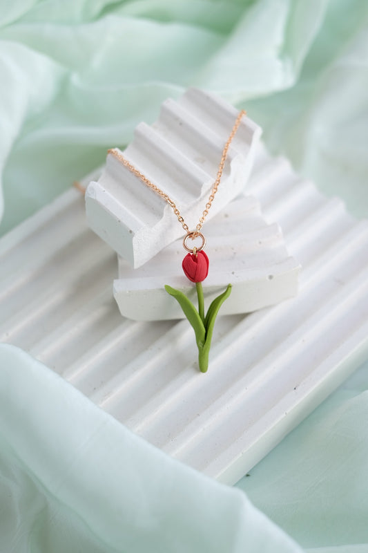 Red Tulip Pendant