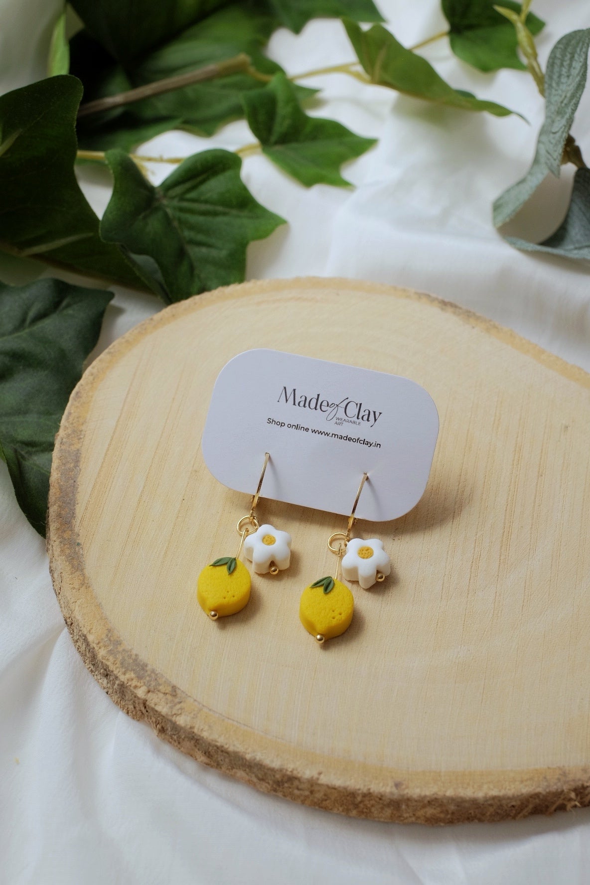 Citrus Bloom Hoops