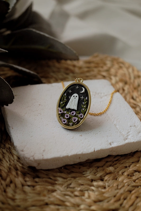 Lonely Ghost Pendant