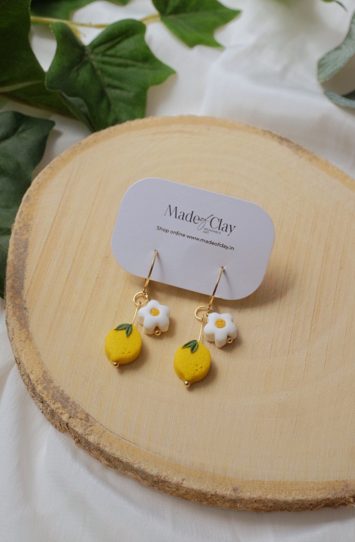Citrus Bloom Hoops