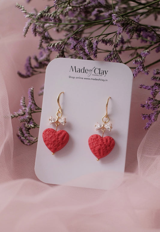 Heartbeat Flutter Earrings