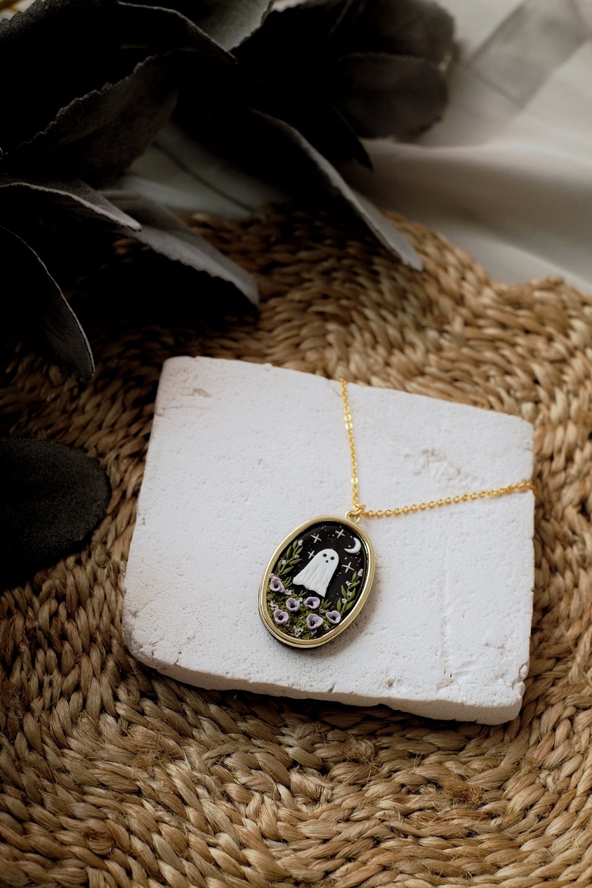 Lonely Ghost Pendant