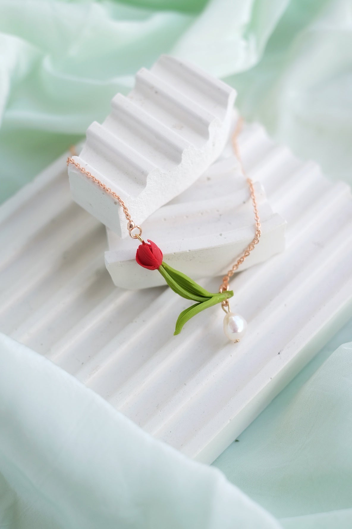 Ruby Bloom Pendant