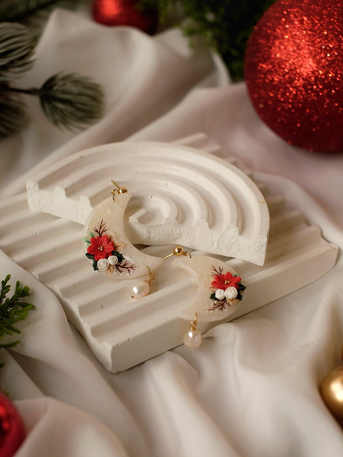 Celestial Christmas Moons