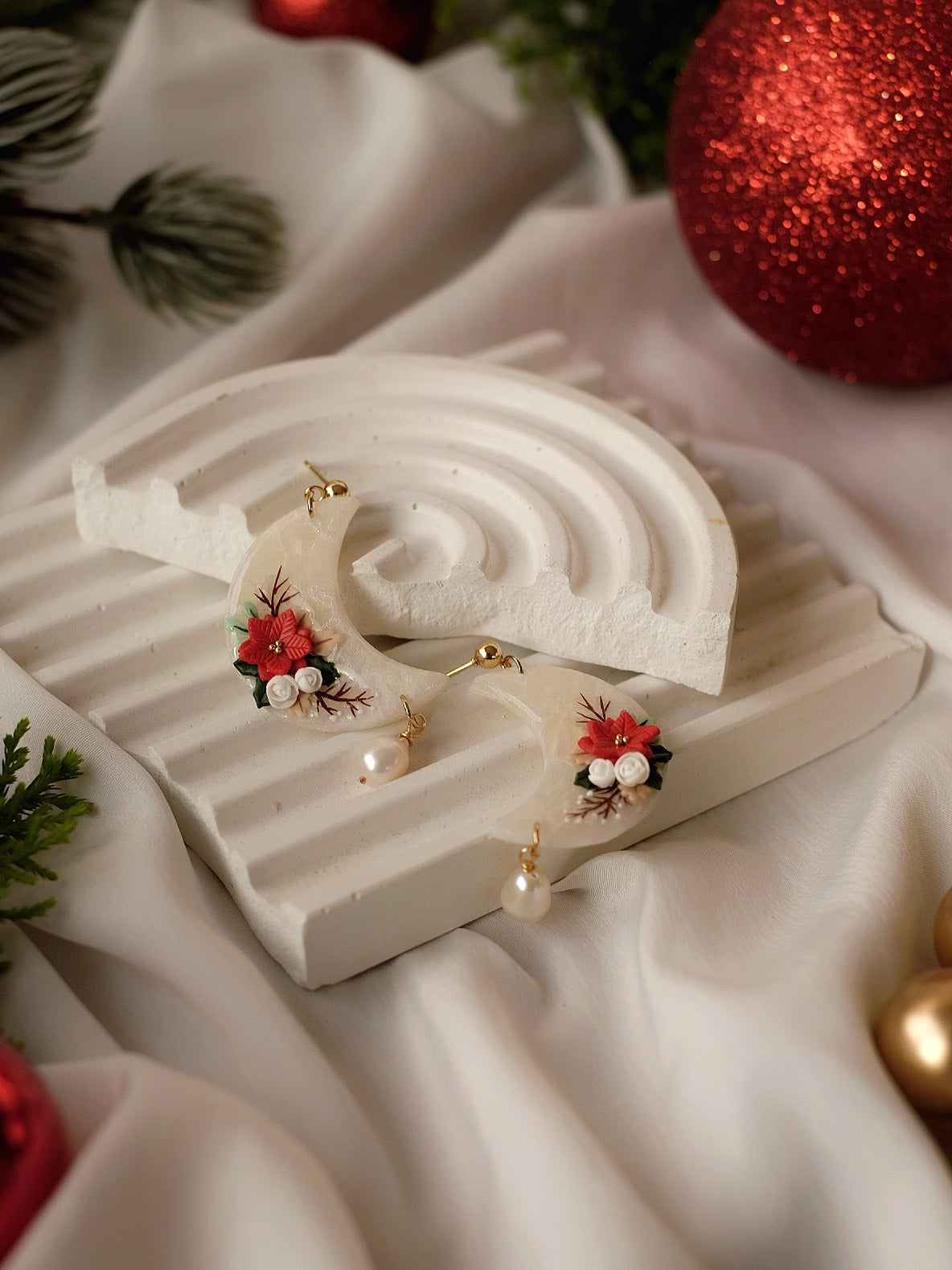 Celestial Christmas Moons