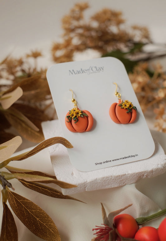 Sunlit Harvest Blooms Earrings