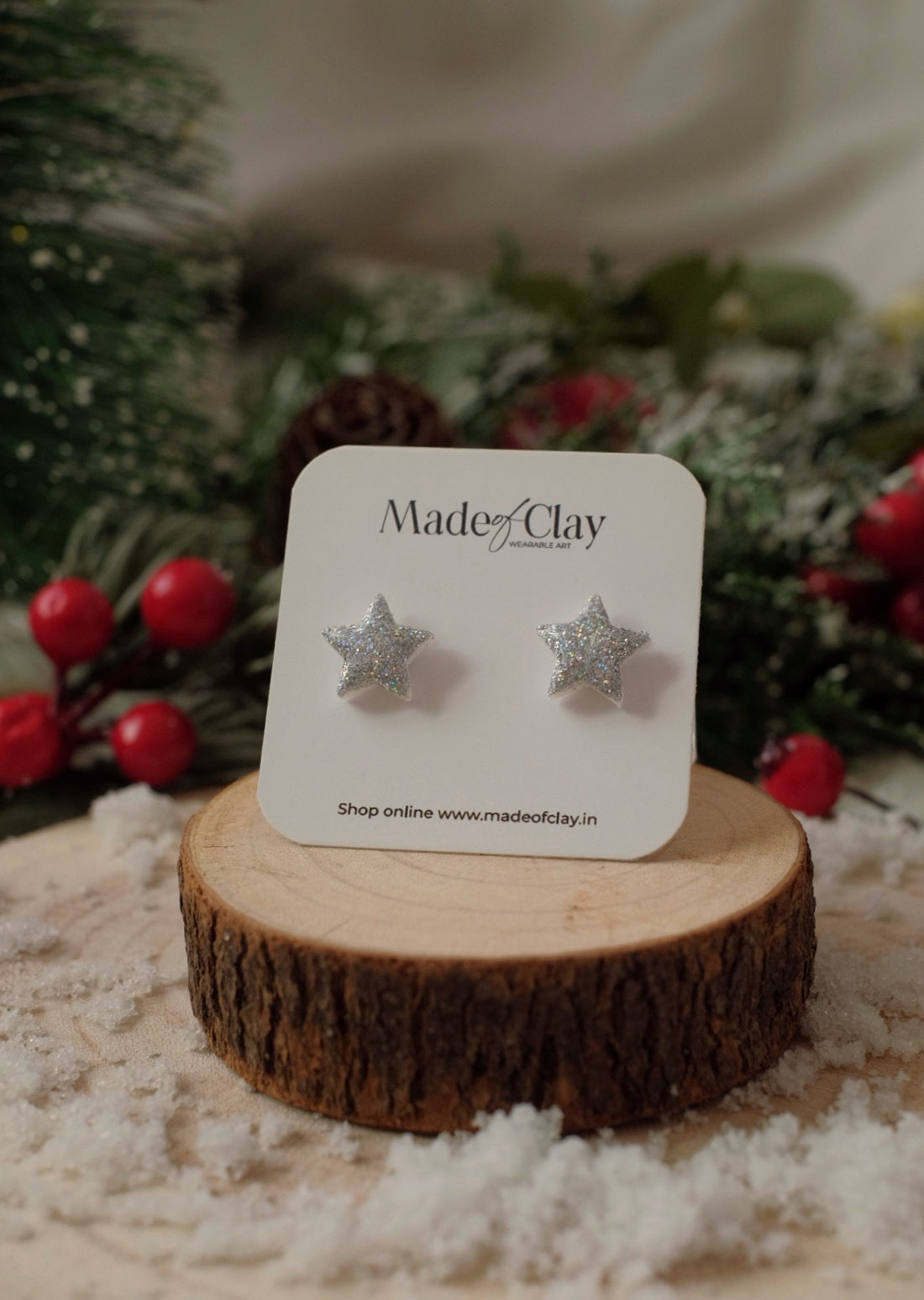 Luminous Silver Studs