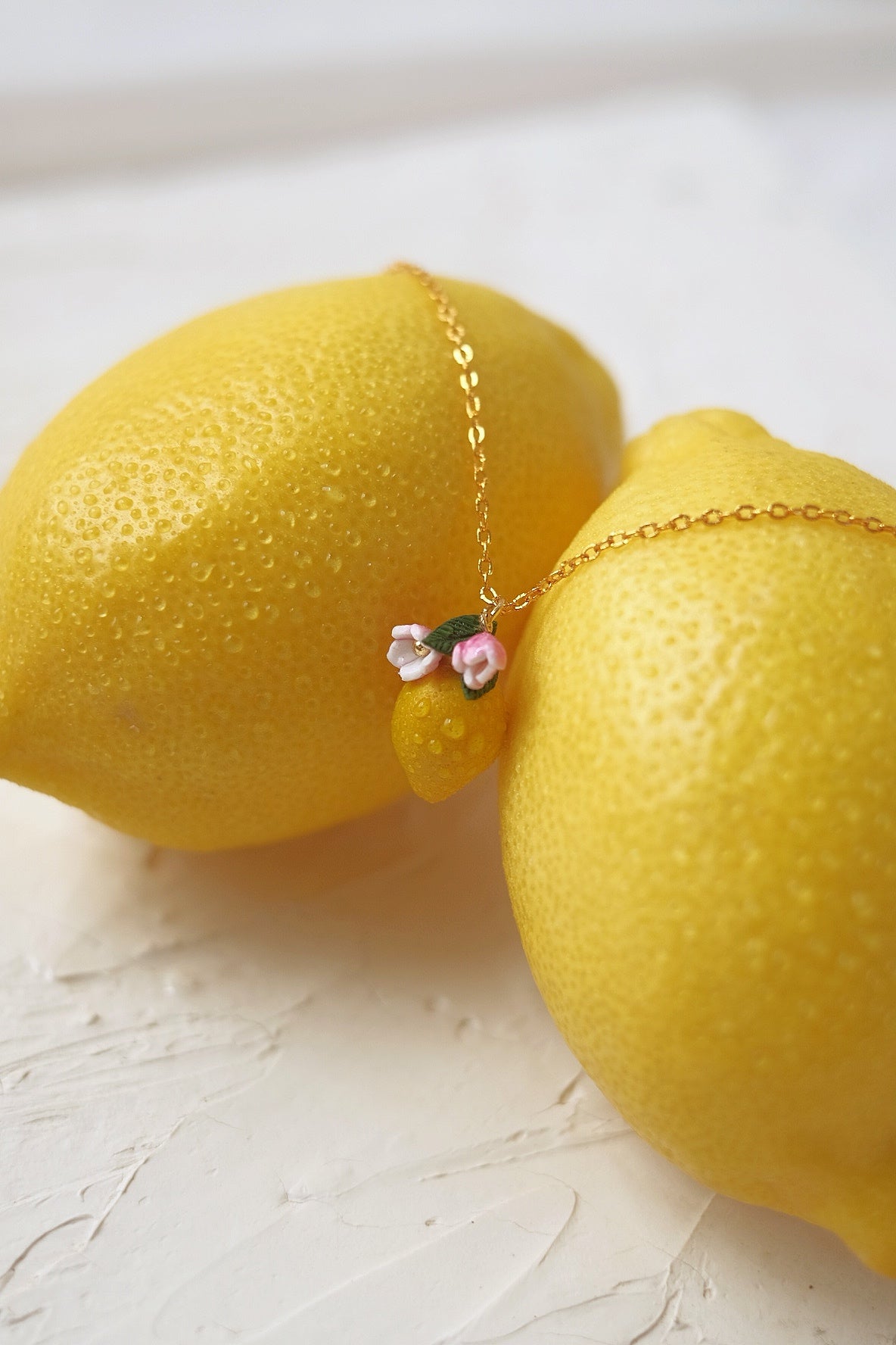 Sour Surprise Pendent by Made of clay